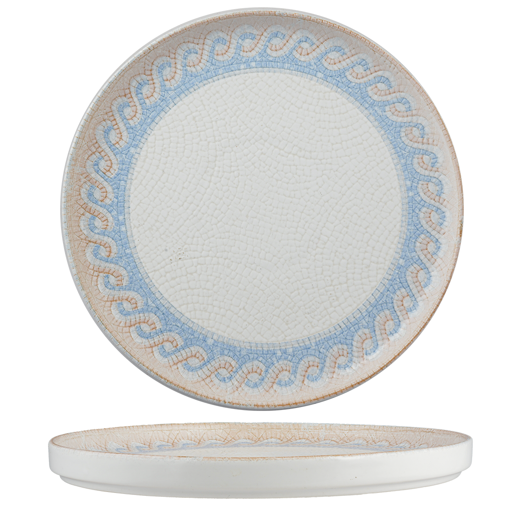 ATHENA-SHORT RIM SELAS STACKABLE PLATE