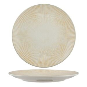 PAROS SAND-ROUND RIMLESS PLATE