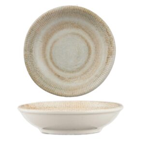 PAROS SHELL SAND-ROUND DEEP PLATE