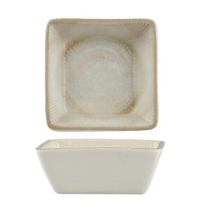 PAROS SHELL SAND-SQUARE BOWL