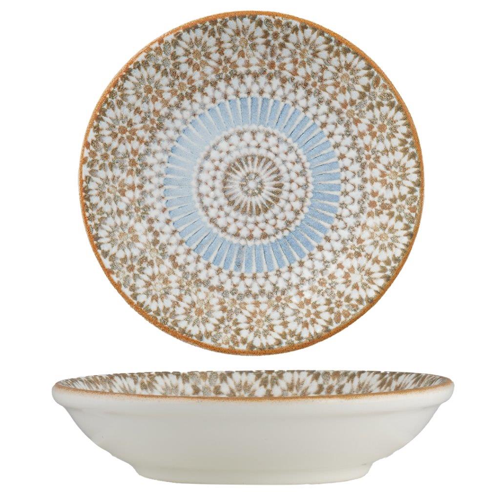 TANGIER-ROUND DEEP PLATE